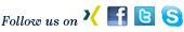 Follow DH STUDIO on XING Twitter Facebook Skype